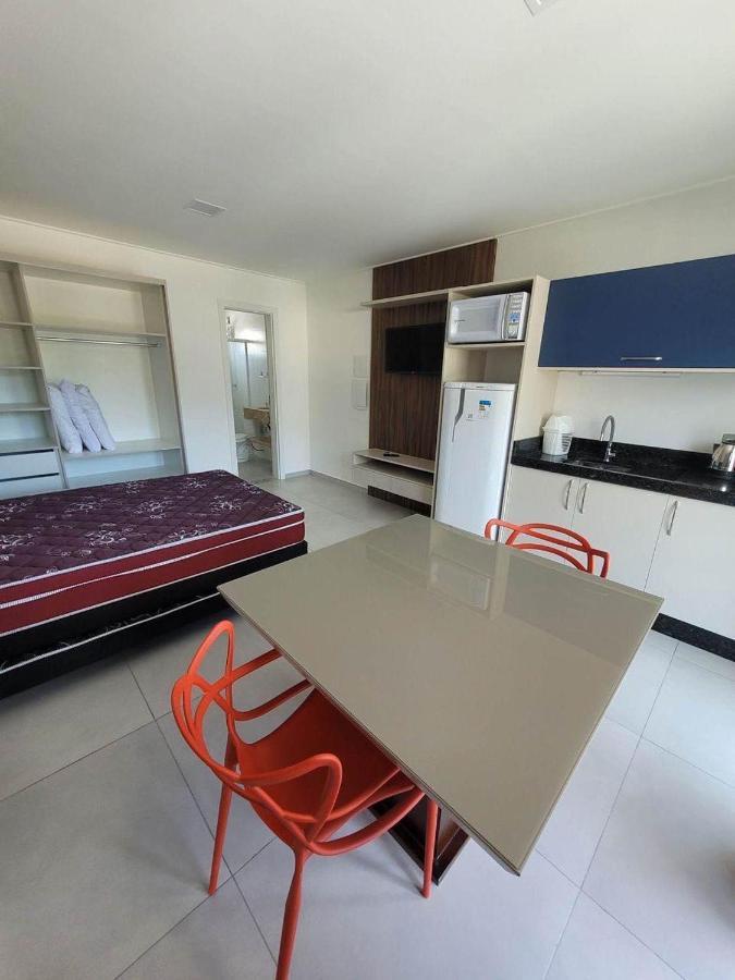 Ambar Beach Apartment Bombinhas Bagian luar foto